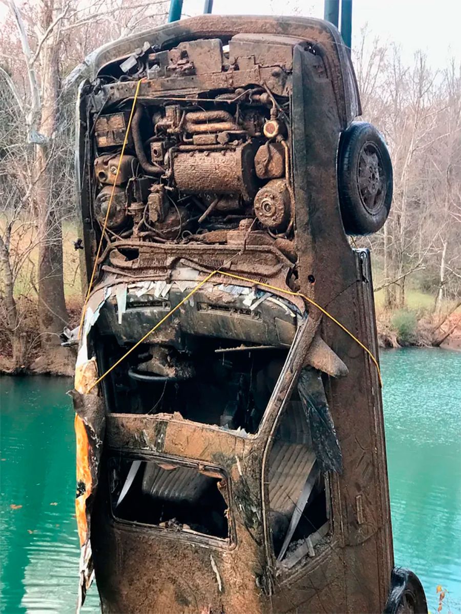 El auto de las víctimas 