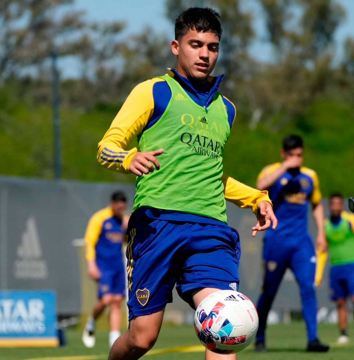 Ezequiel Zeballos dejó atrás el coronavirus y se sumó a las prácticas