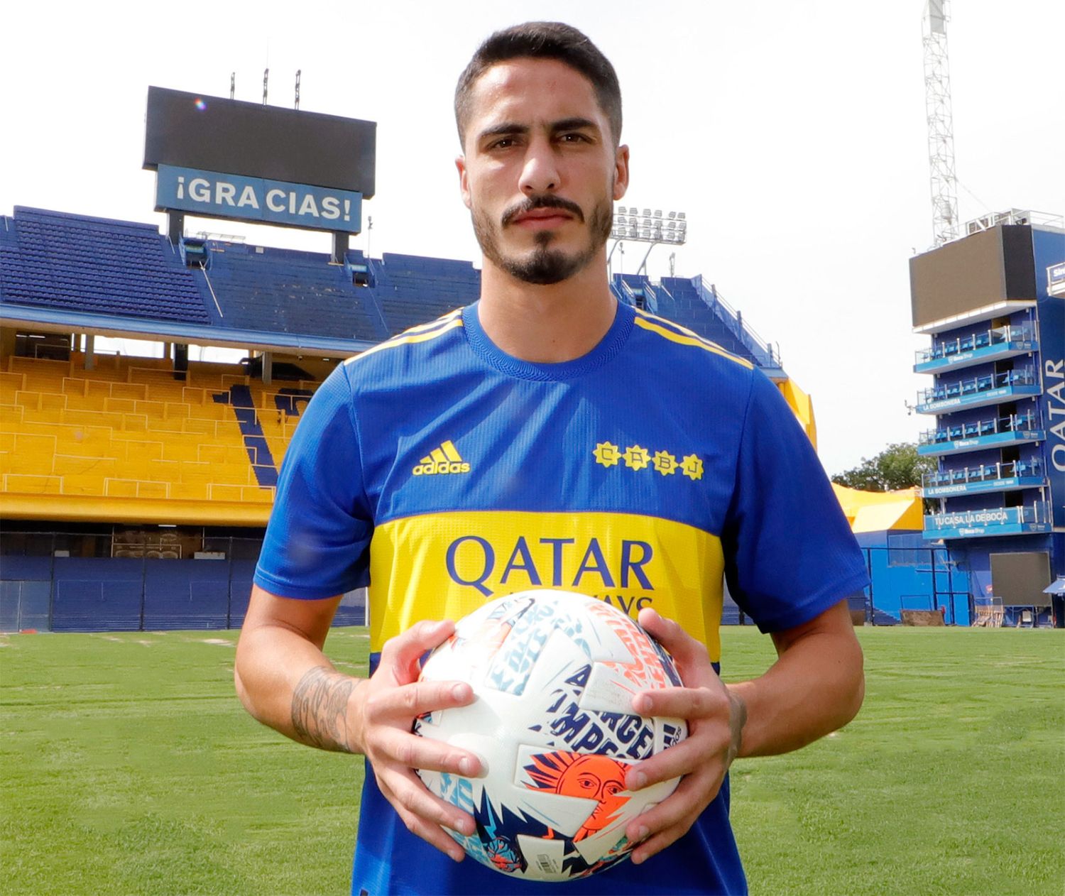 Boca presentó a Nicolás Figal: “Cuando se dio la posibilidad no lo dudé ...