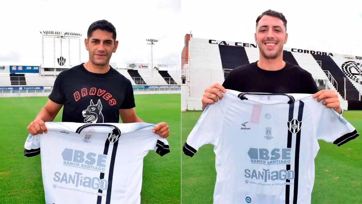 Matías Laba y Renzo López pusieron la firma como flamantes refuerzos de