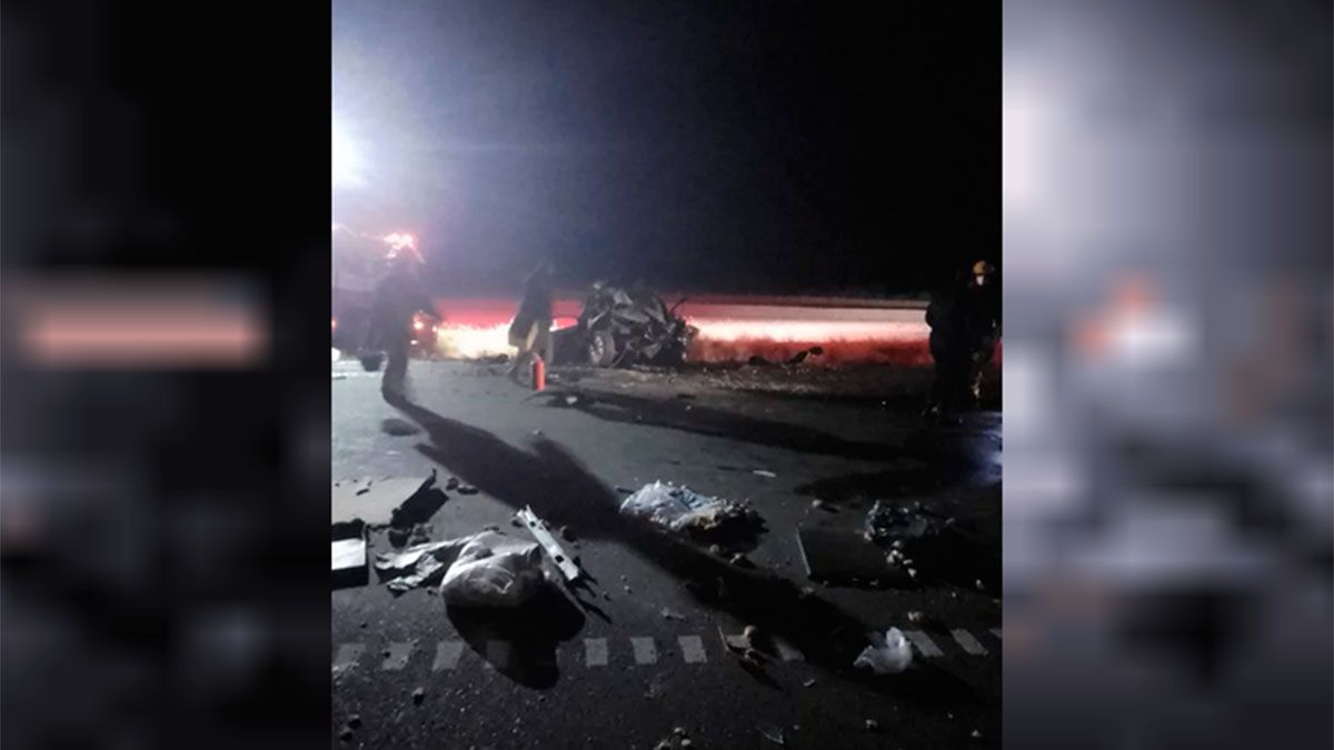 Tragedia en Ruta 3: murió una familia en un choque frontal entre un ...
