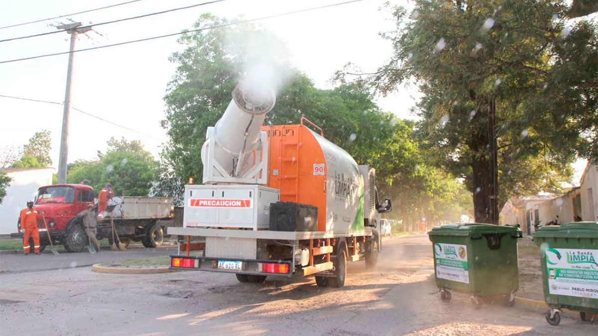 La Banda: el municipio realizó operativo de limpieza y fumigación en el ...