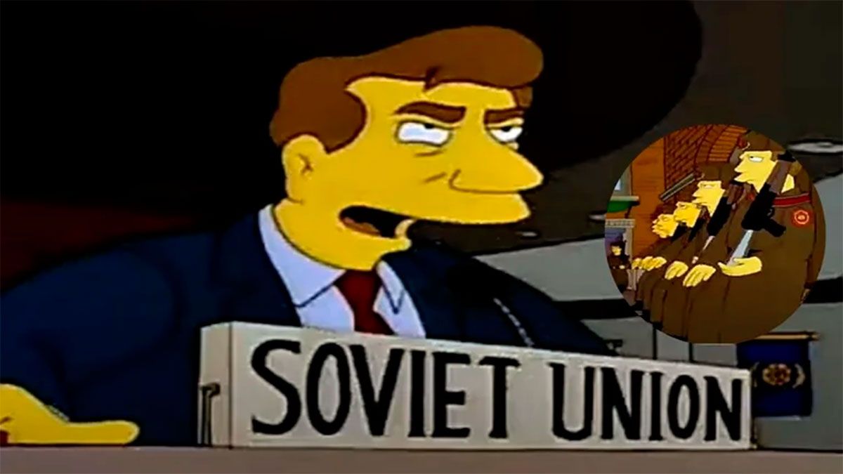 Los Simpsons apoyan a Ucrania 