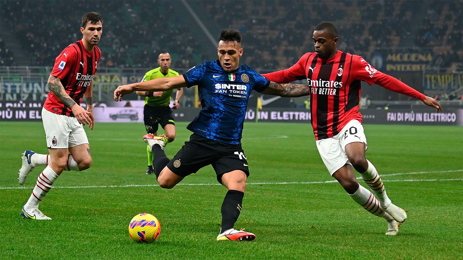 Milan e Inter no se sacaron ventajas por la Copa Italia en el partido ...