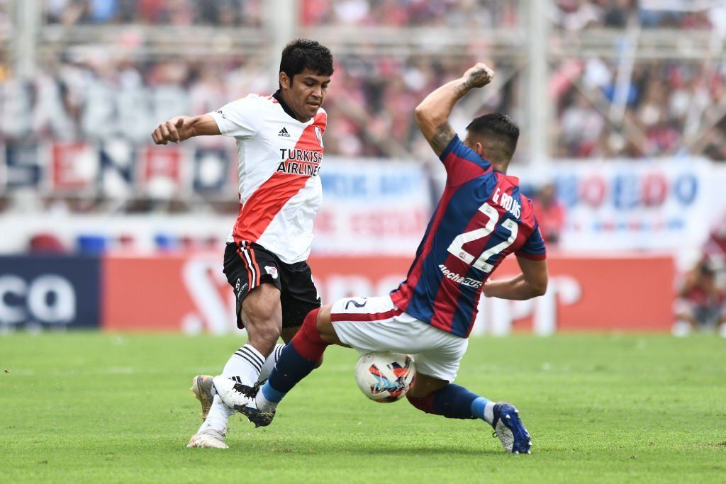 River festejó en el clásico ante San Lorenzo y se trepó a la cima de la ...