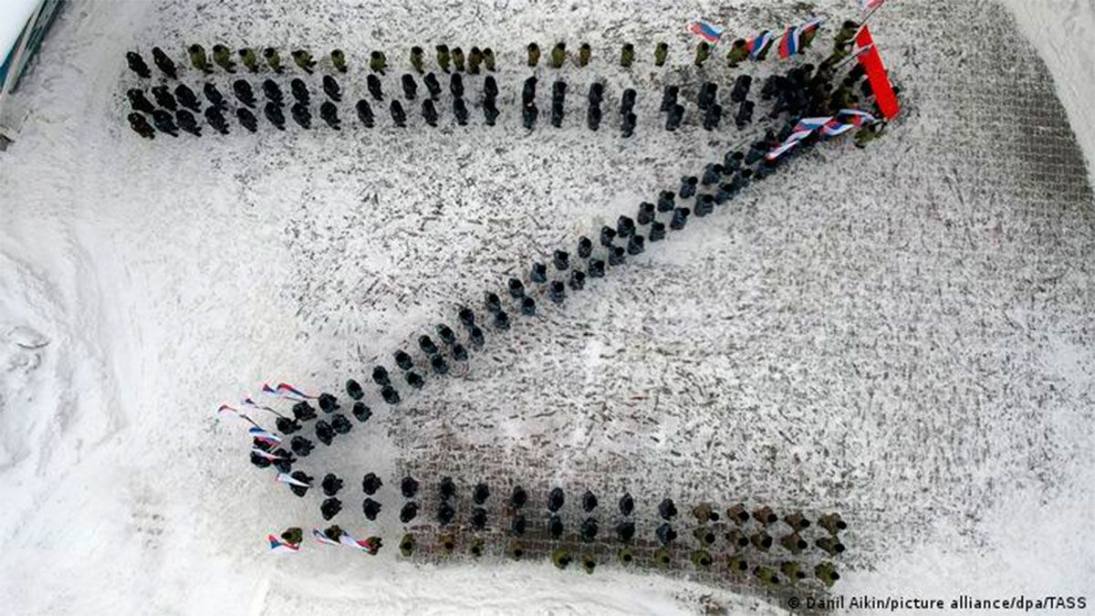 La Z en señal de apoyo 