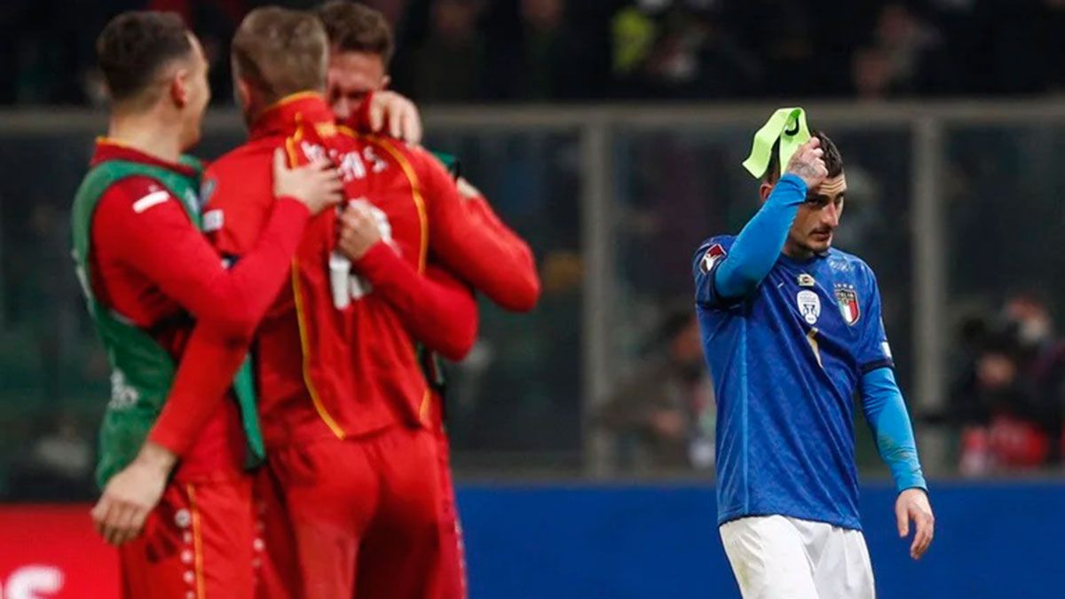 Increíble: Macedonia dio un golpe histórico y dejó a Italia sin Mundial - Diario Panorama Movil