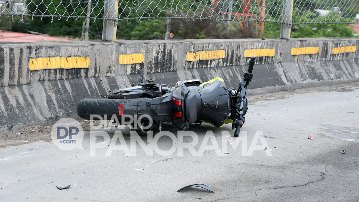 Accidente viaducto de Avda. Lugones 