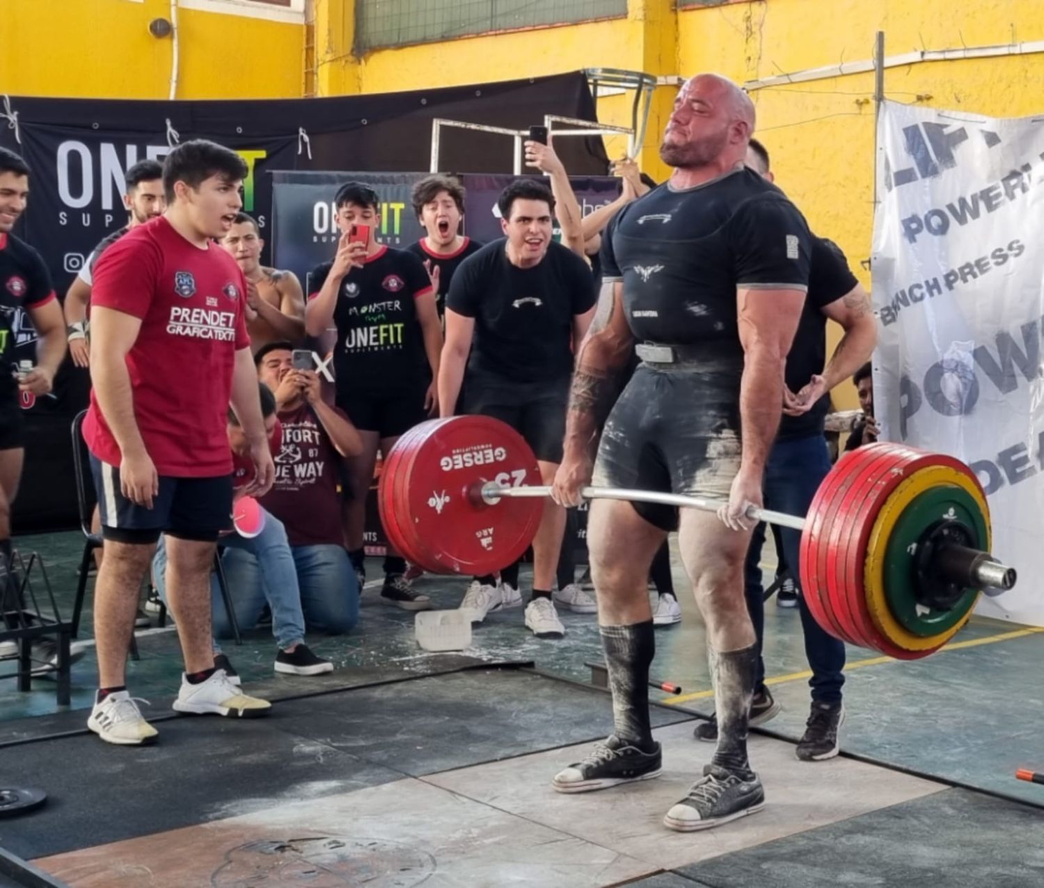 Por primera vez en Santiago se llevó a cabo el torneo de Powerlifting ...