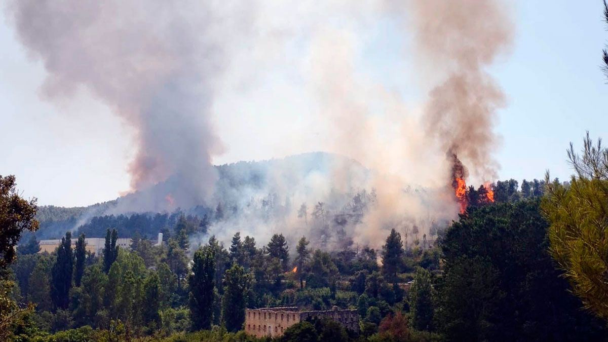 Combaten varios incendios forestales en España en medio de una inusual ...