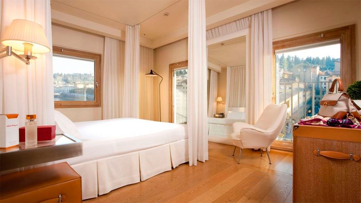 Una habitación del hotel 