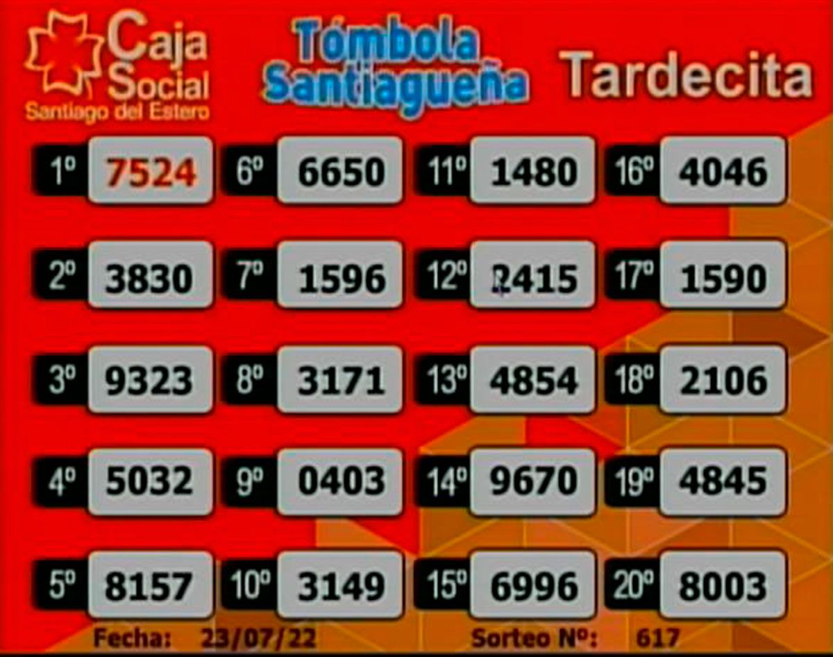 Tardecita 23 de julio 