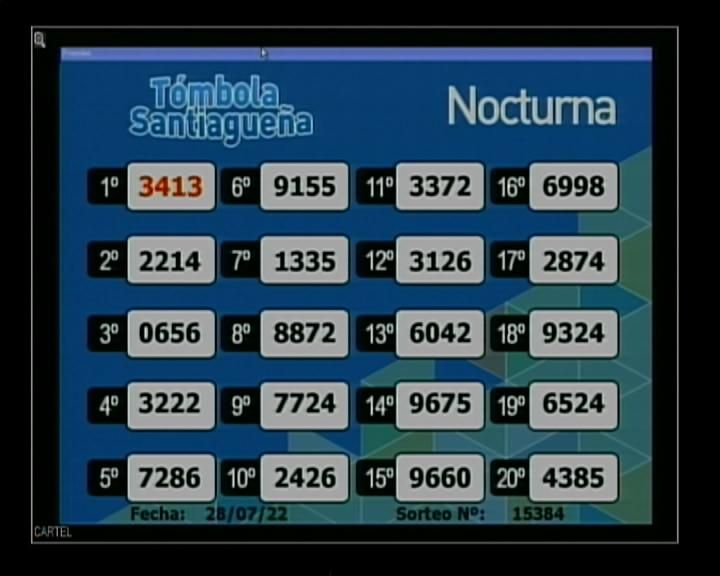 Nocturna 28 de julio 