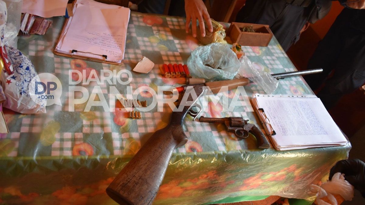 Las armas y proyectiles 