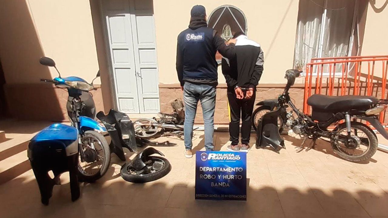 Eine Bande ist daran beteiligt, Motorräder zu stehlen und Ersatzteile zu verkaufen