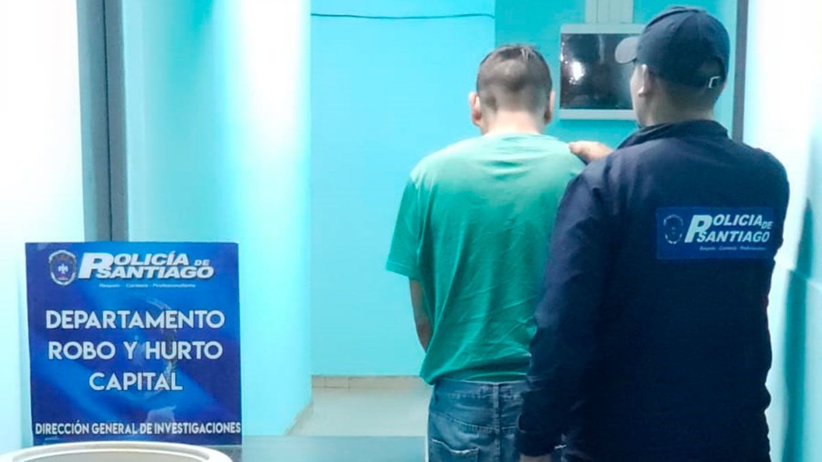 Detuvieron a un delincuente por el robo a una vivienda en el barrio