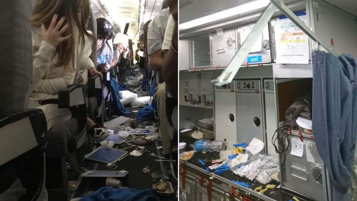 Aerolíneas Argentinas: 12 pasajeros resultaron heridos por una grave  turbulencia en un viaje desde Madrid - Diario Panorama Movil