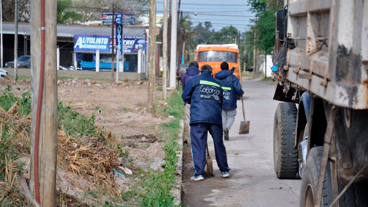 El municipio bandeño intensifica operativos de higiene y limpieza en ...