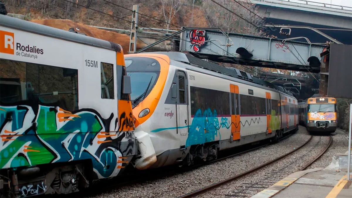 Más de 150 heridos por choque de trenes cerca de Barcelona Diario