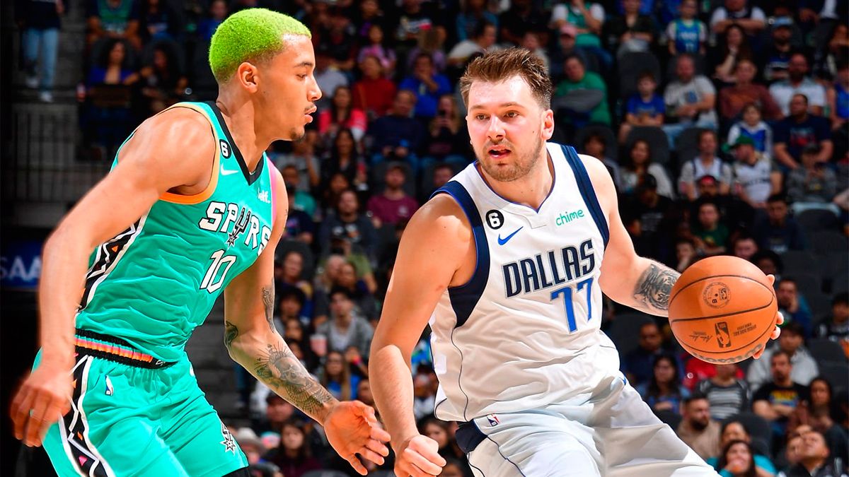 Luka Doncic marcó 51 puntos en el triunfo de Dallas ante San Antonio y ...