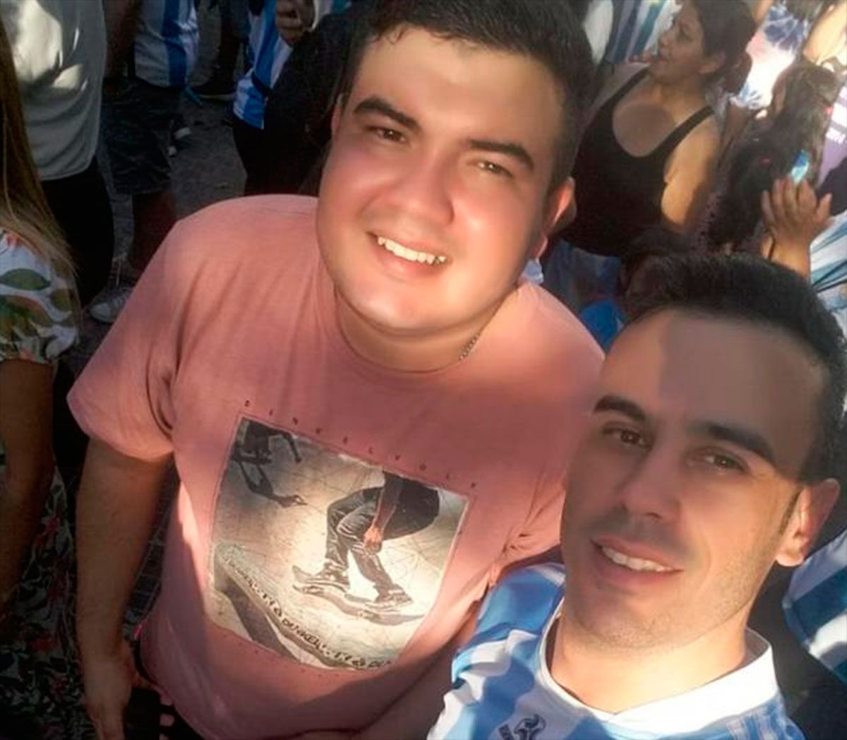 Orosman Gómez y Matías Reynoso 