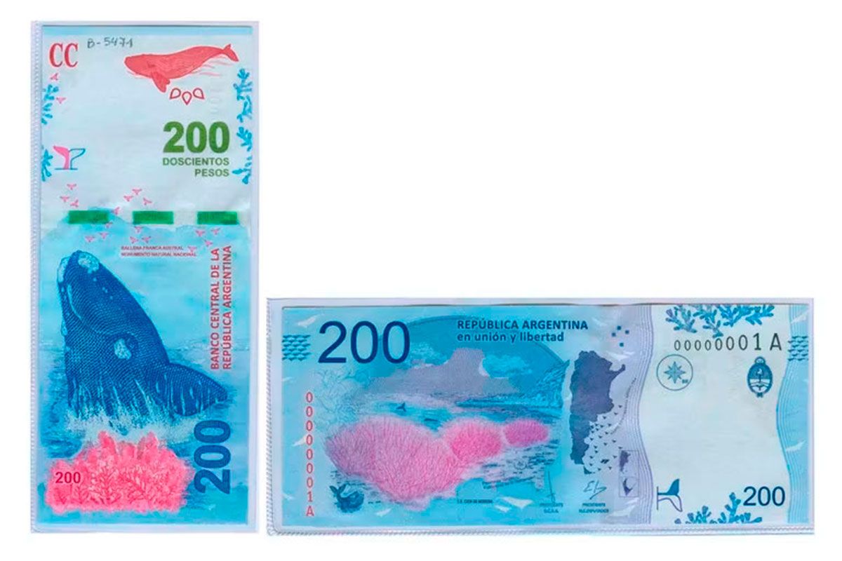 pesos billetes animales 