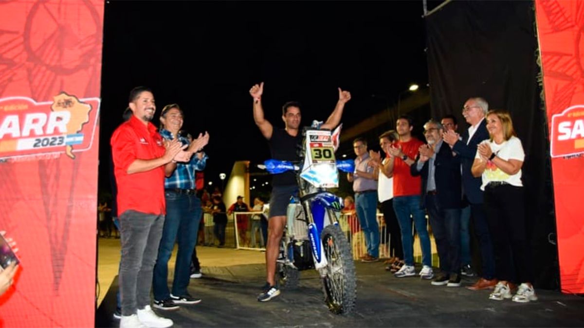 Fuentes participó de la presentación del South American Rally Race en ...