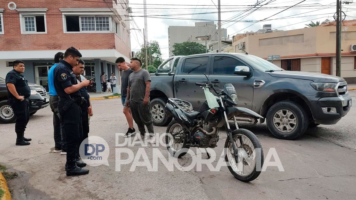 Un motociclista resultó herido tras protagonizar un accidente en Av ...
