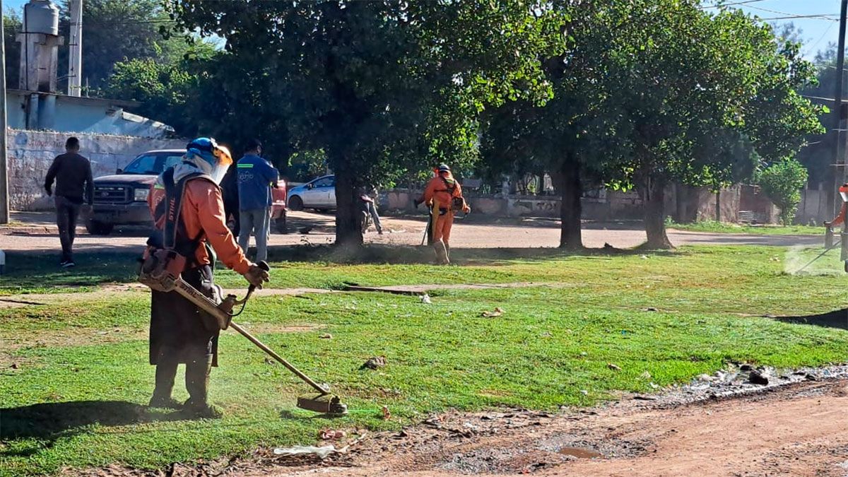 El municipio bandeño realizó un importante operativo de limpieza en el ...