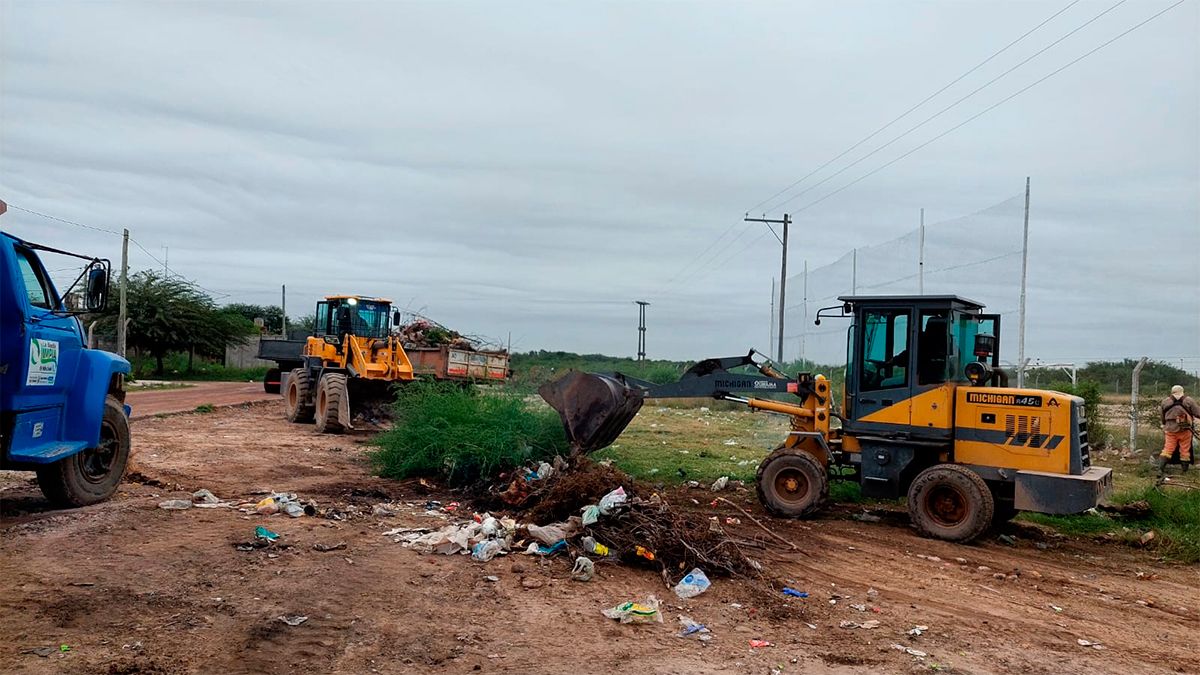 El municipio realizó un importante operativo integral de limpieza en el ...