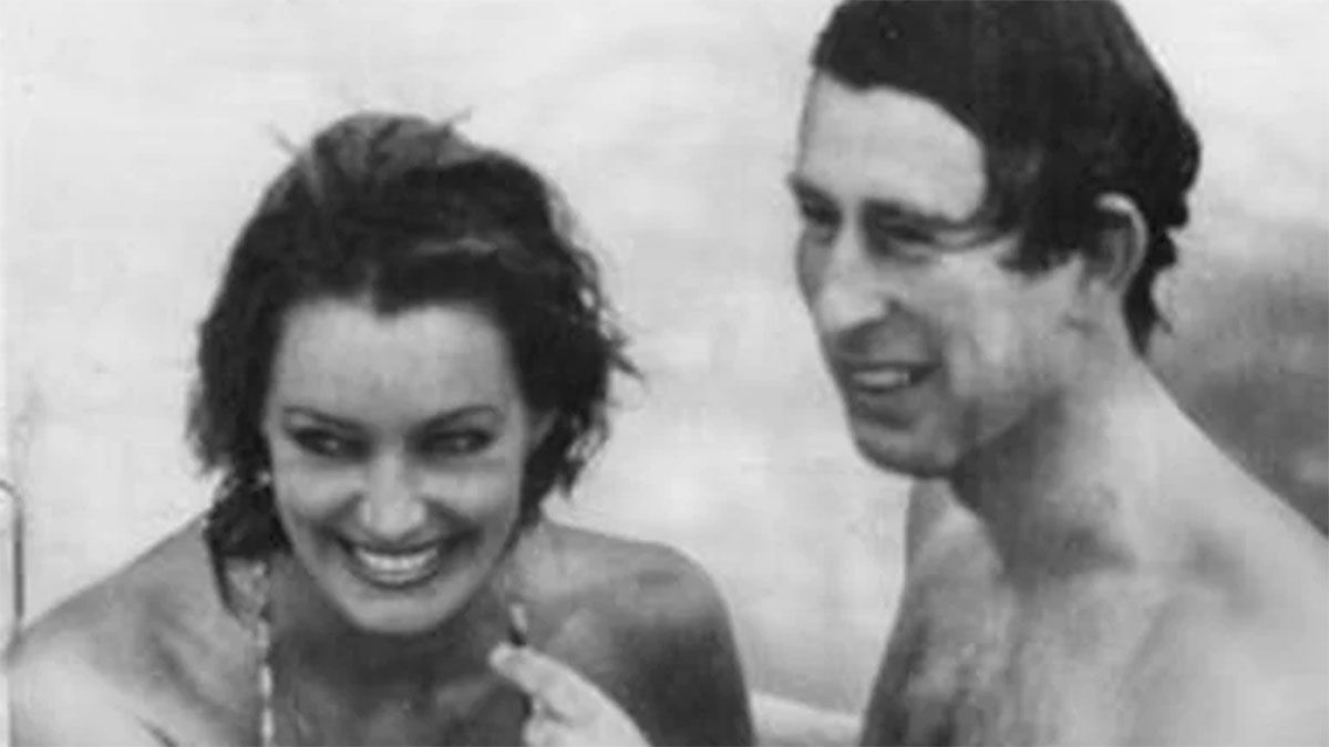 La modelo Jane Priest y el príncipe 