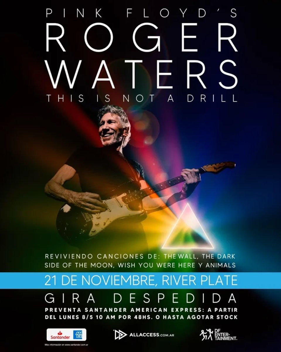 Roger Waters vuelve a la Argentina en su gira despedida - Diario Panorama