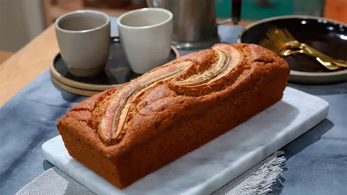 Budín de banana 