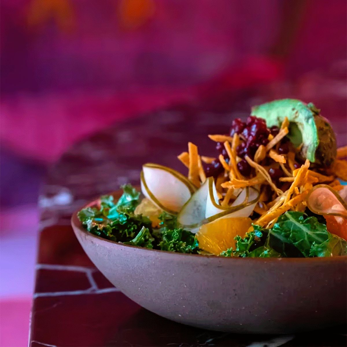 Ensalada de cítricos y granada 