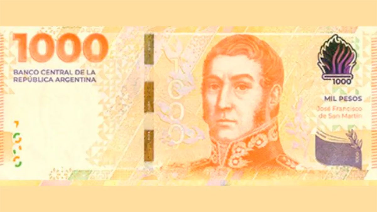 Billete $1000 