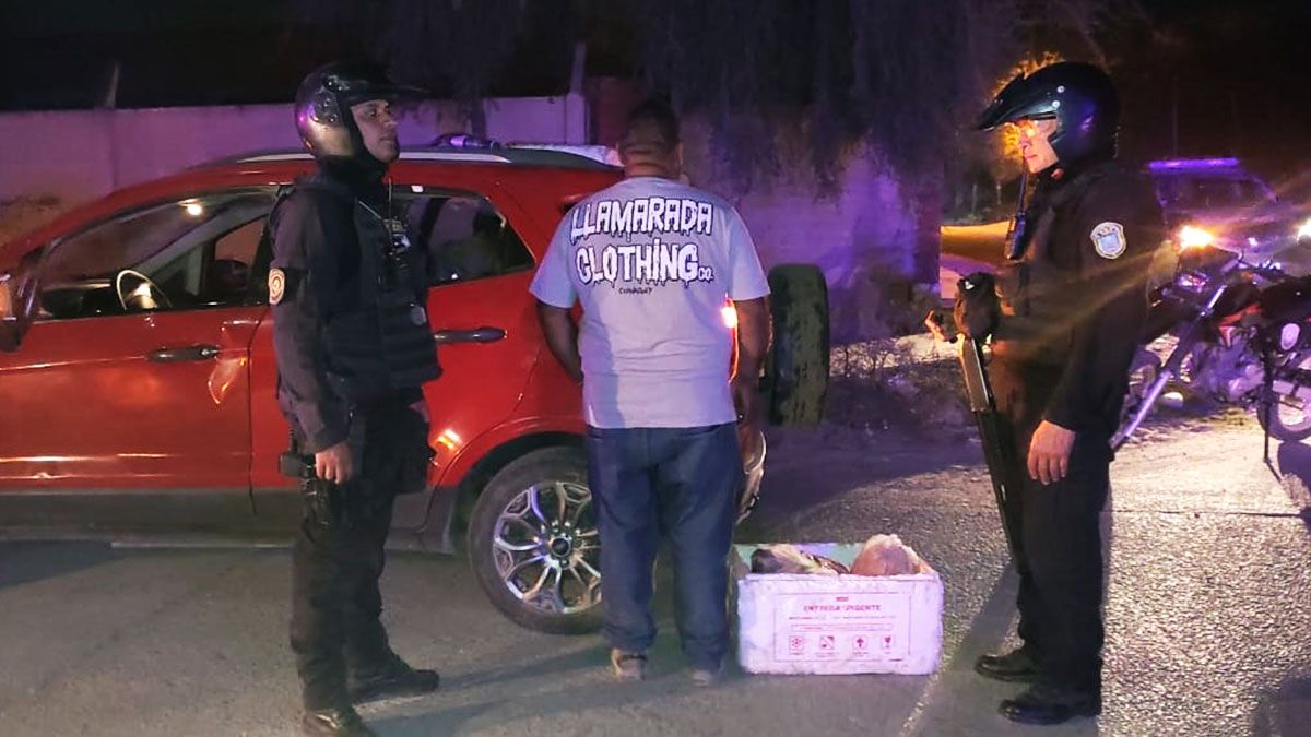 Interceptan a un hombre que conducía ebrio y le descubren carne de ...