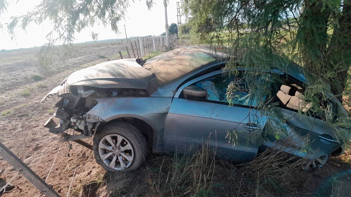 Violento vuelco de un automóvil en la Ruta 34 dejó un herido - Diario ...