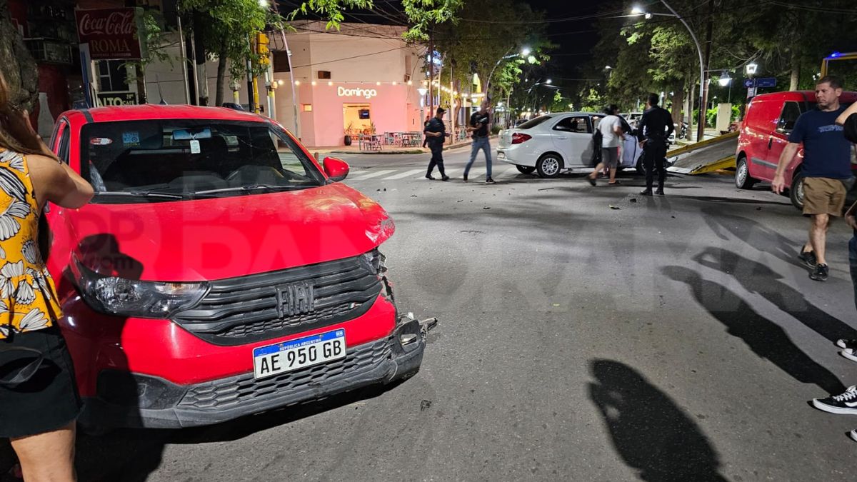 Choque en Avenida Roca 