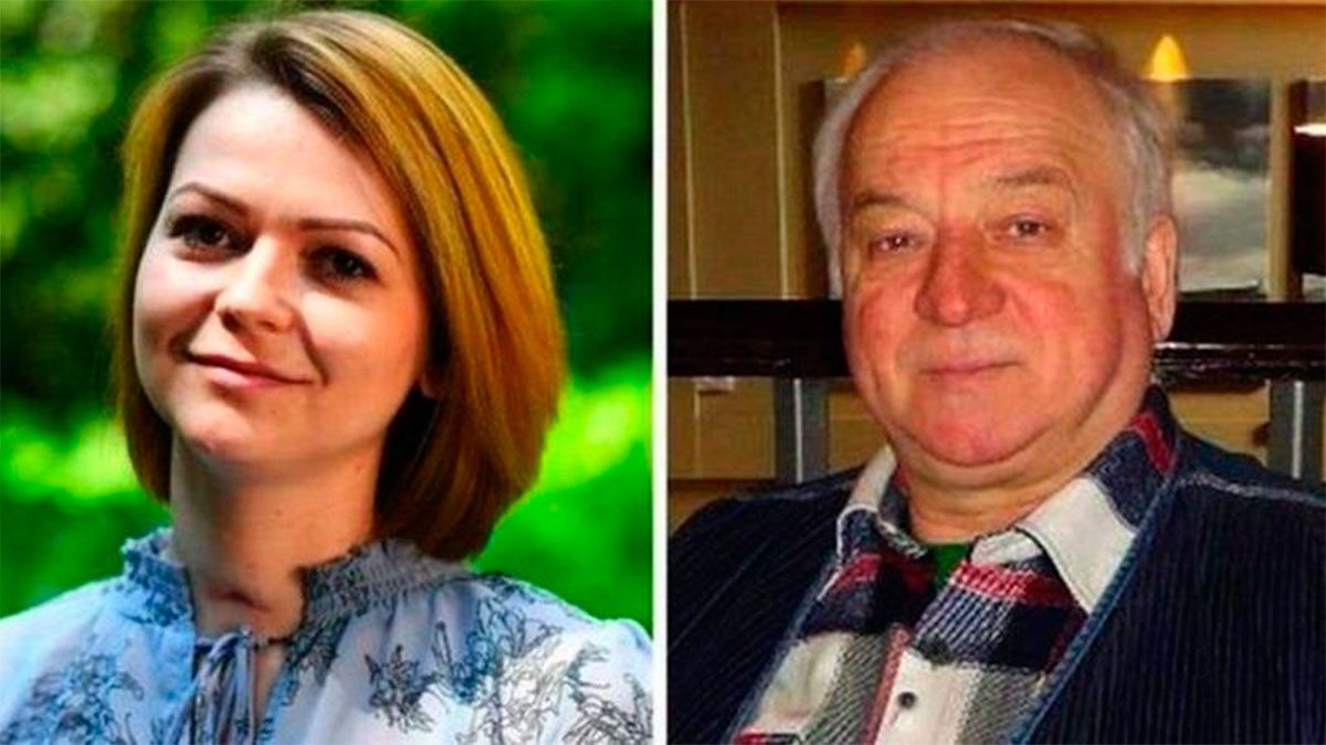 Serguéi Skripal y su hija Yulia 
