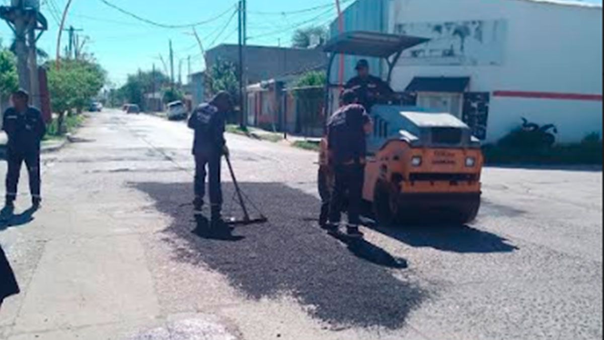 Obras Públicas de la Capital realizó el mantenimiento de calzadas con ...