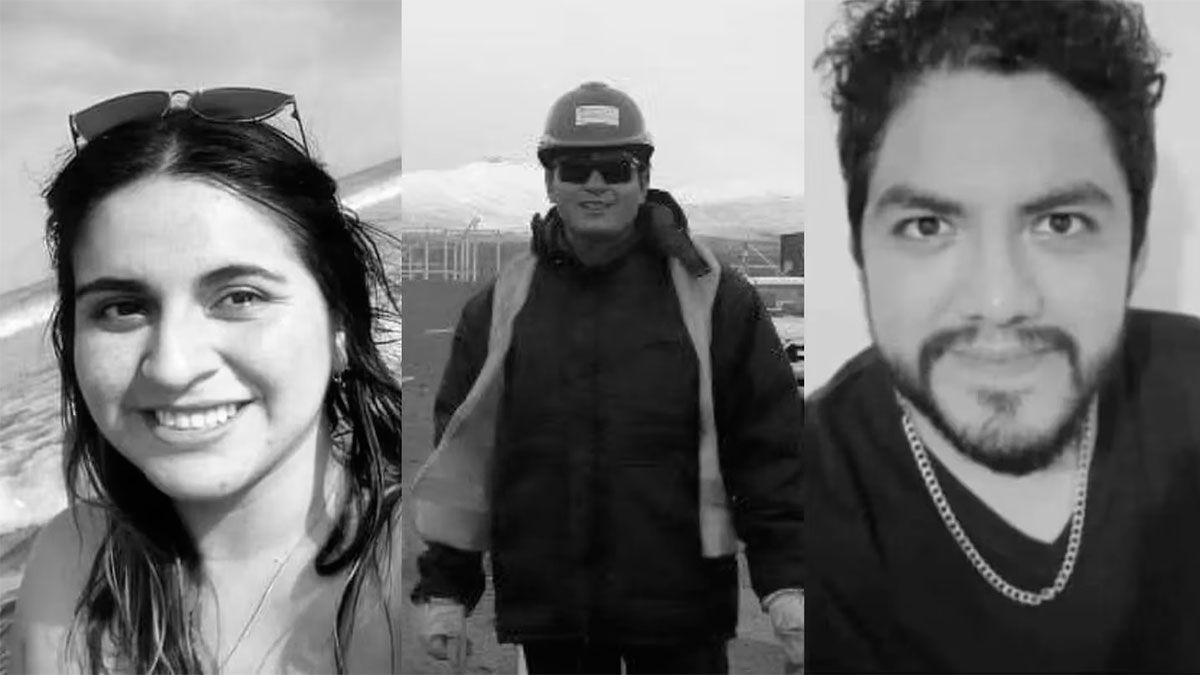 Víctimas del accidente 