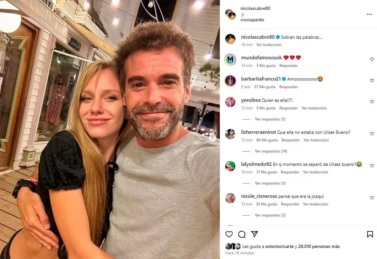 Nicolás Cabré Instagram 