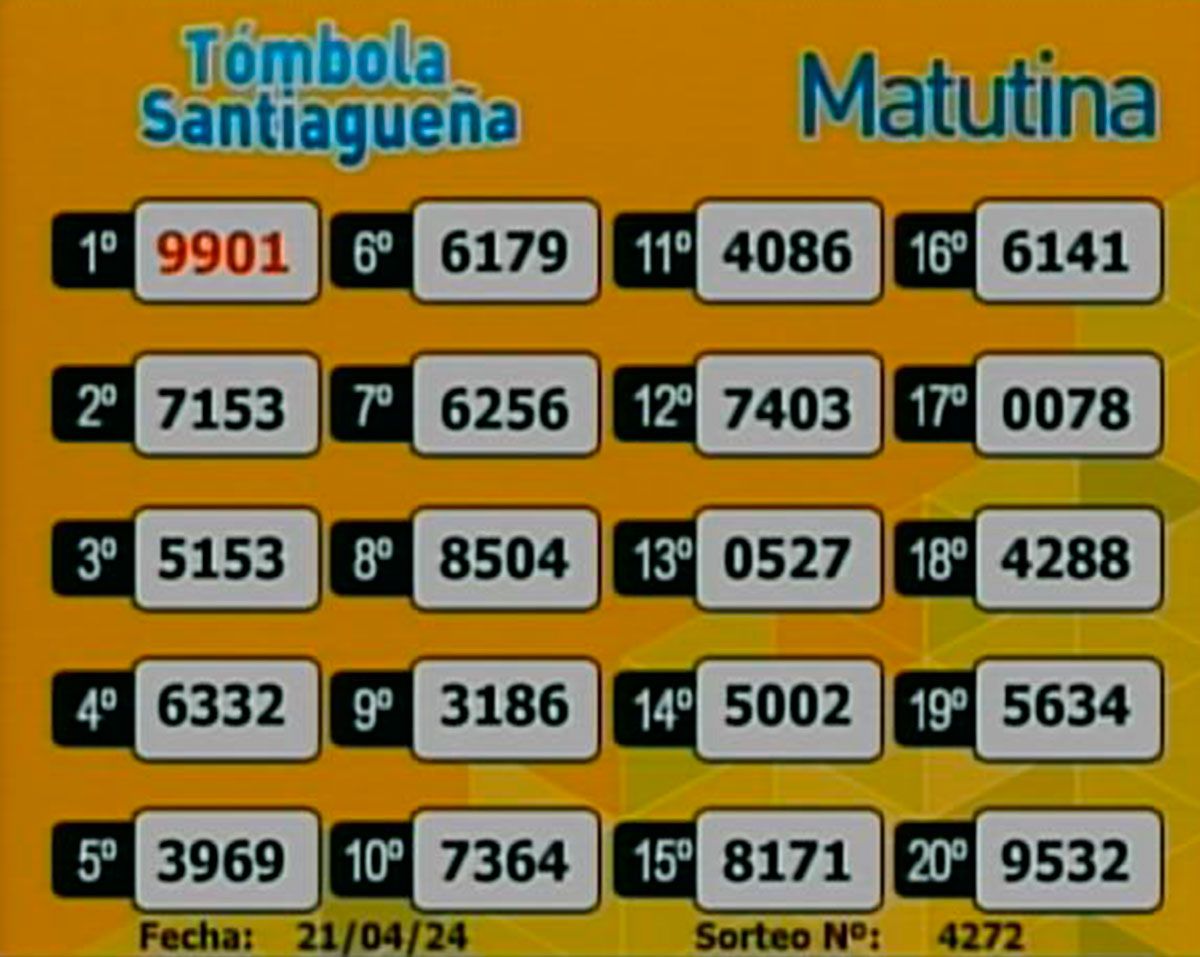 Tómbola Matutina 