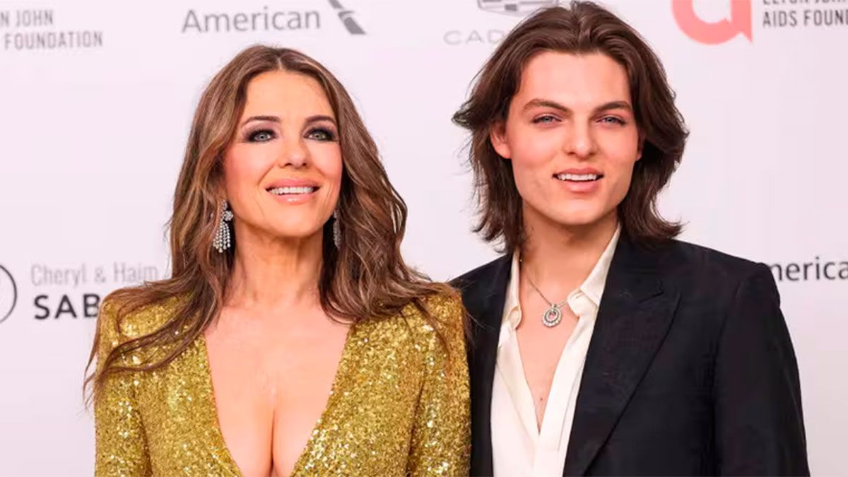 Elizabeth Hurley y Damian Hurley 