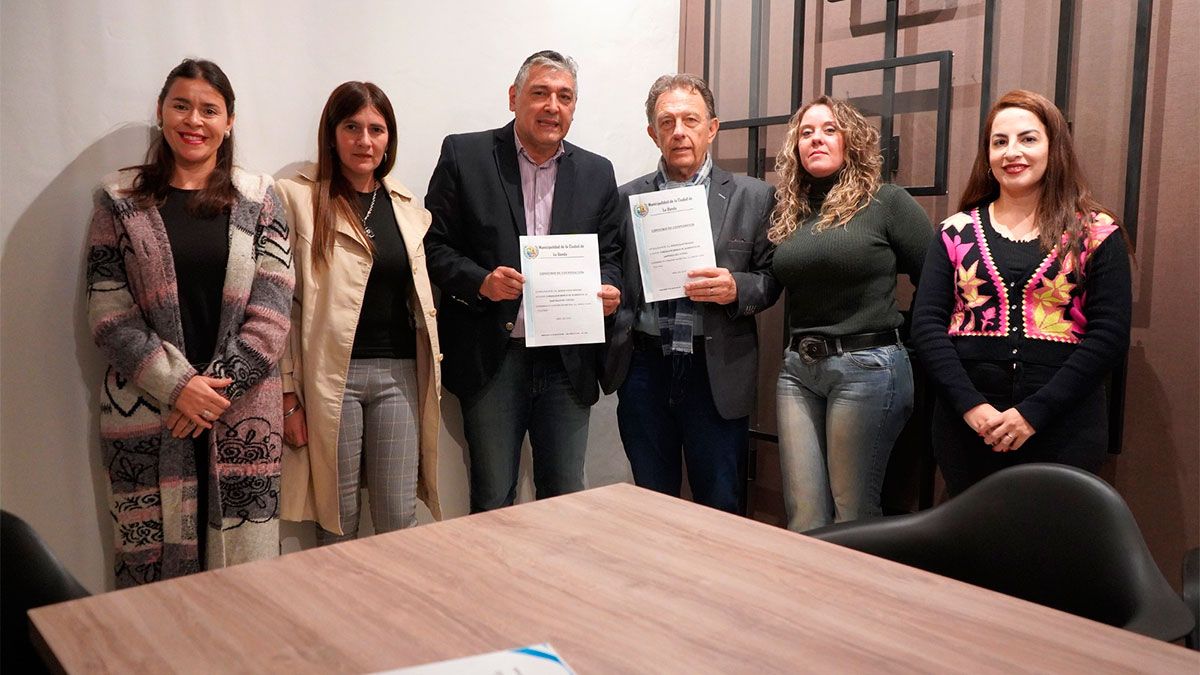 El intendente Nediani renovó convenio con el Banco de Alimentos ...