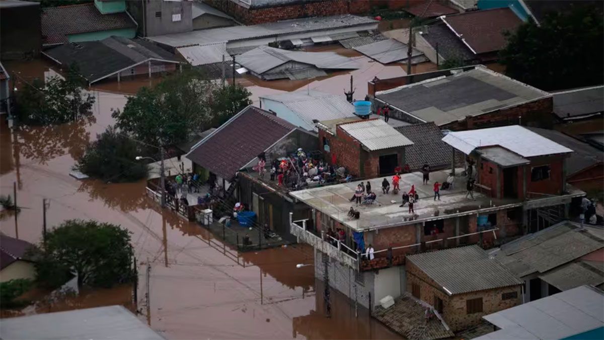 Inundaciones en Brasil 