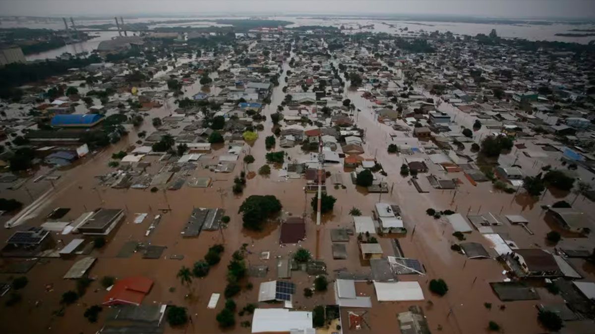 Inundaciones en Brasil 