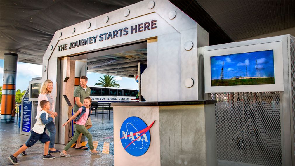 Complejo de visitantes del Centro Espacial Kennedy, Florida 