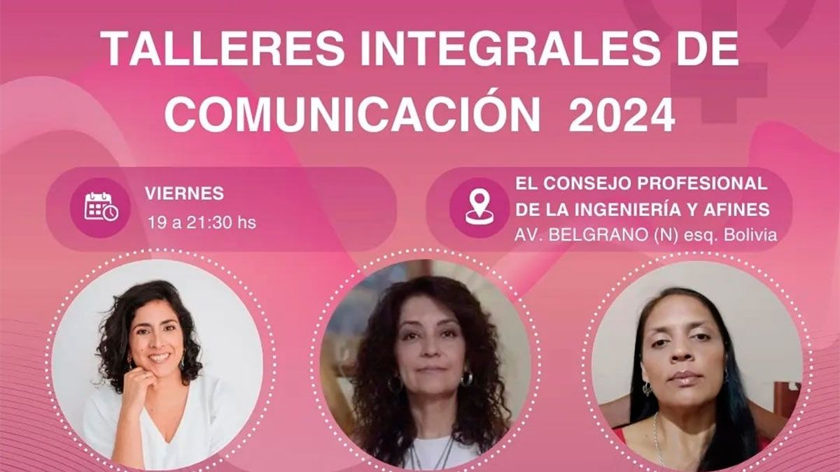 Invitan a los talleres integrales de Comunicación 2024 - Diario Panorama