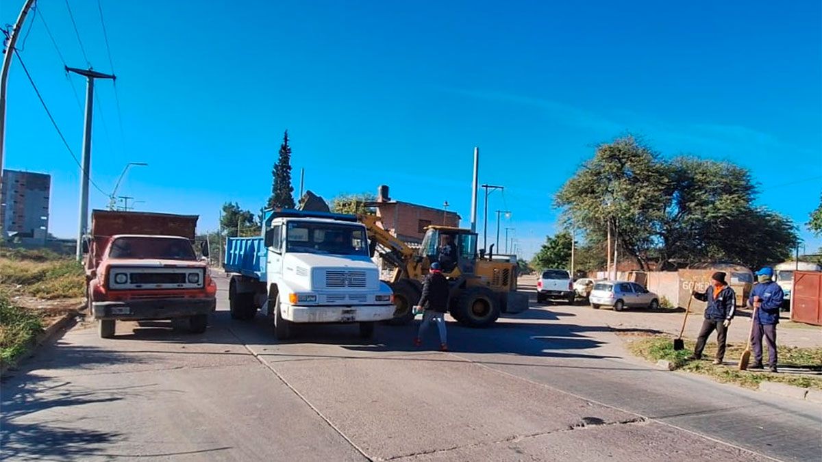 El intendente Nediani acompañó importante operativo de limpieza en el ...